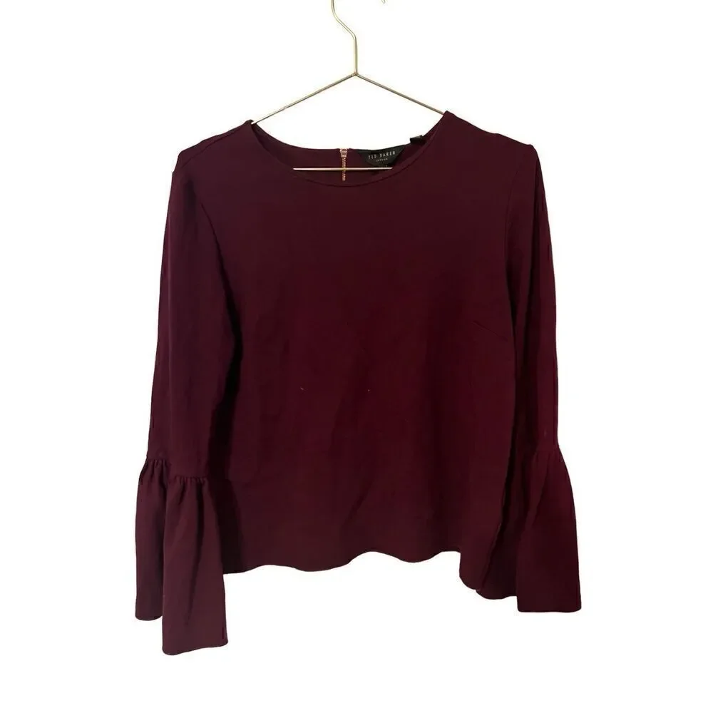Ted Baker London gorgeous maroon